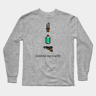 ESSENTIAL SURVIVAL KIT Long Sleeve T-Shirt